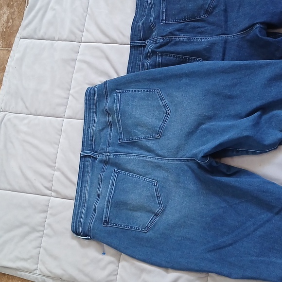 2 Pr. NYDJ Women's Jeans In Cropped  and Full LengthDark Blue Size 16W - Picture 7 of 7